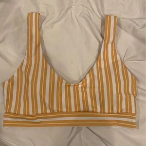 Striped Swim Top